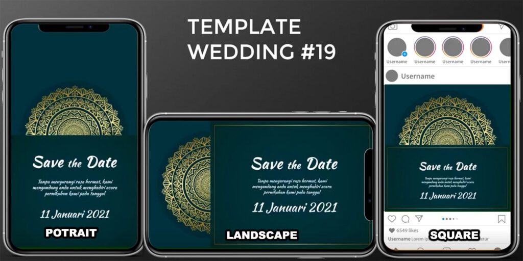Template Wedding 19