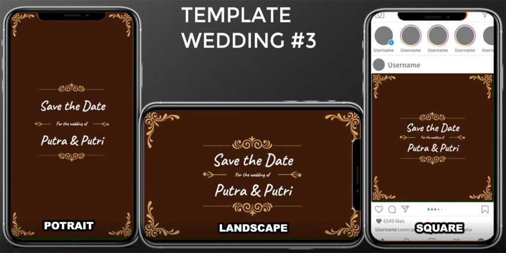 Template Wedding 3