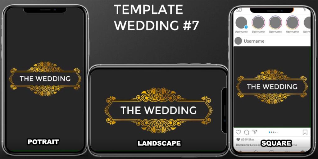 Template Wedding 7